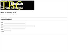 Tablet Screenshot of lascruces.bereans.org